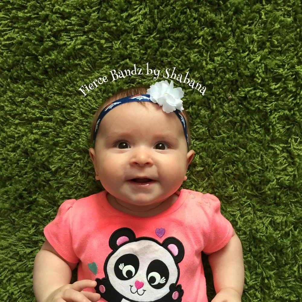 Must bundle! New Bronco headbands infants- preteen